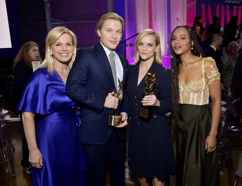 Gretchen Carlson, Ronan Farrow, Reese Witherspoon, and Kerry Washington