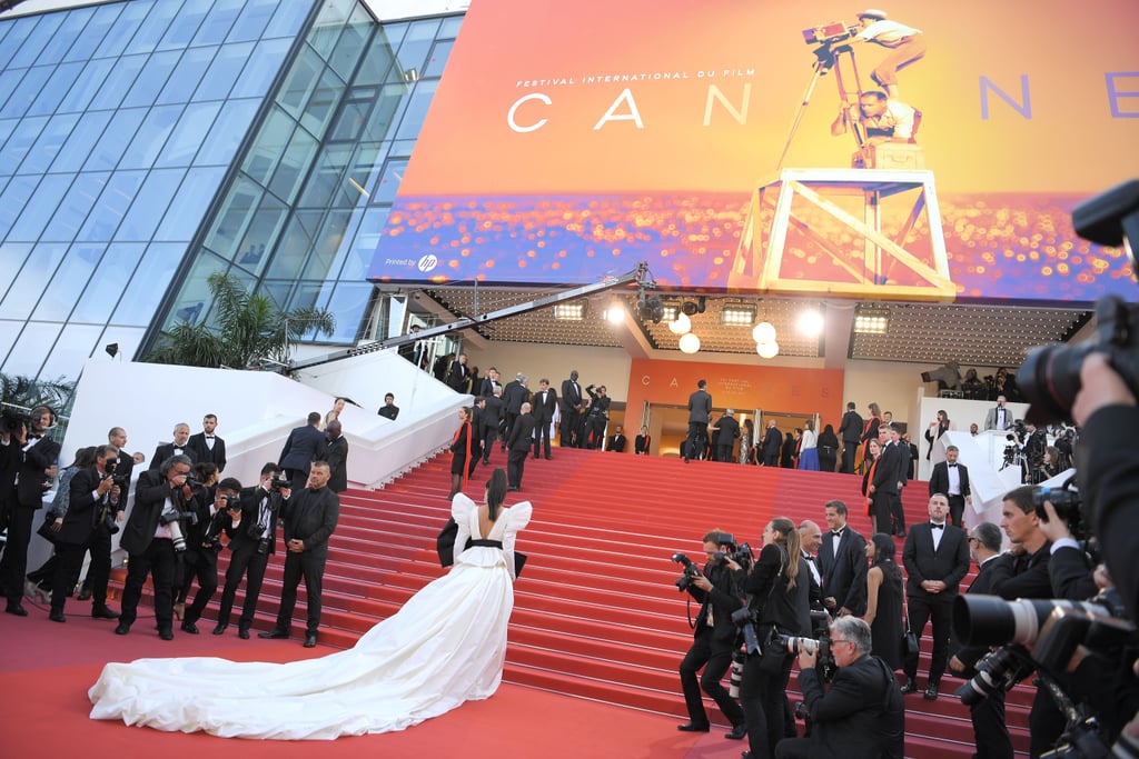 Deepika Padukone White Dress at Cannes 2019