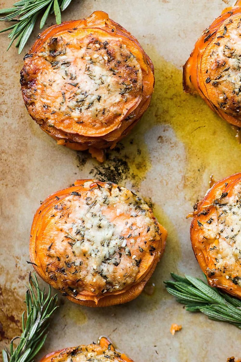 Rosemary Sweet Potato Stacks