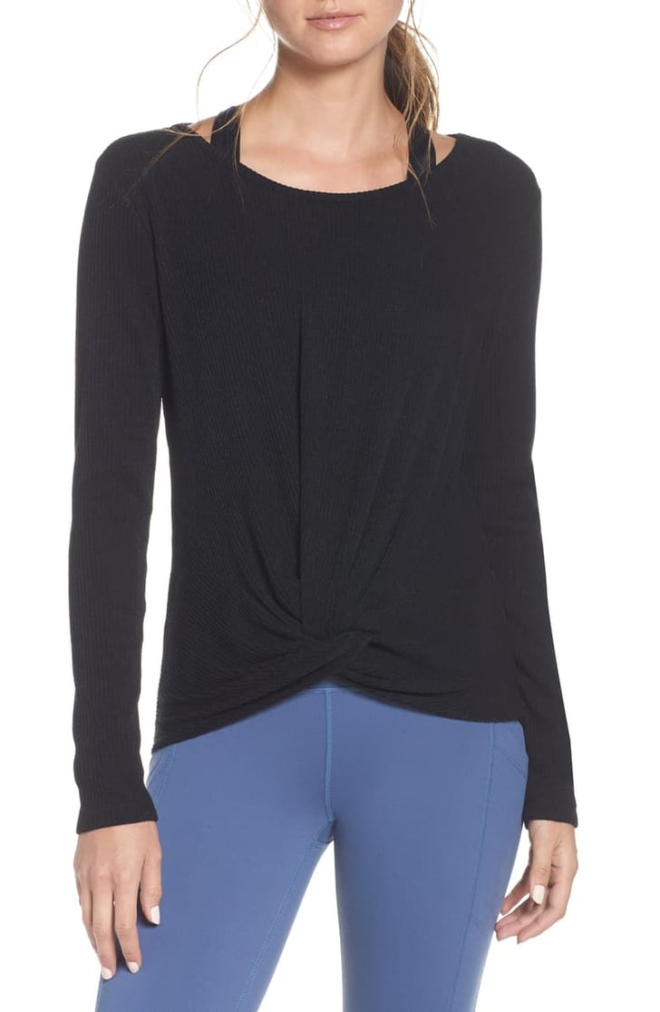 Zella Knot a Chance Top Nordstrom Half Yearly Sale 2019 Fitness