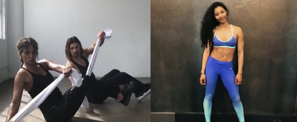 I Tried Halle Berry's Bodyweight Ab Workout, and My Abs Just Made Their Grand Appearance
