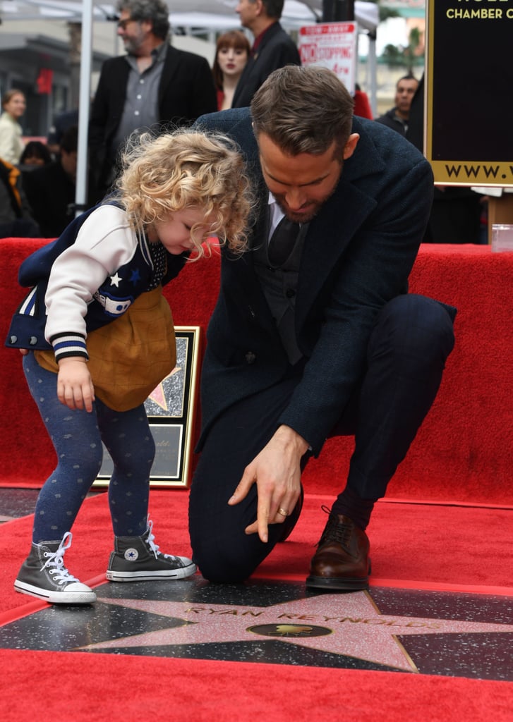 Cute Pictures of Ryan Reynolds With His Kids December 2016 ...