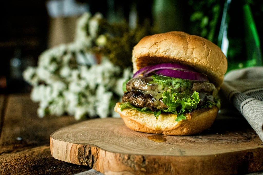 Argentine Chimichurri Butter Burger