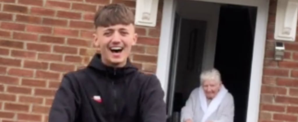 Teen Does Funny TikTok Dance With Nan | Video