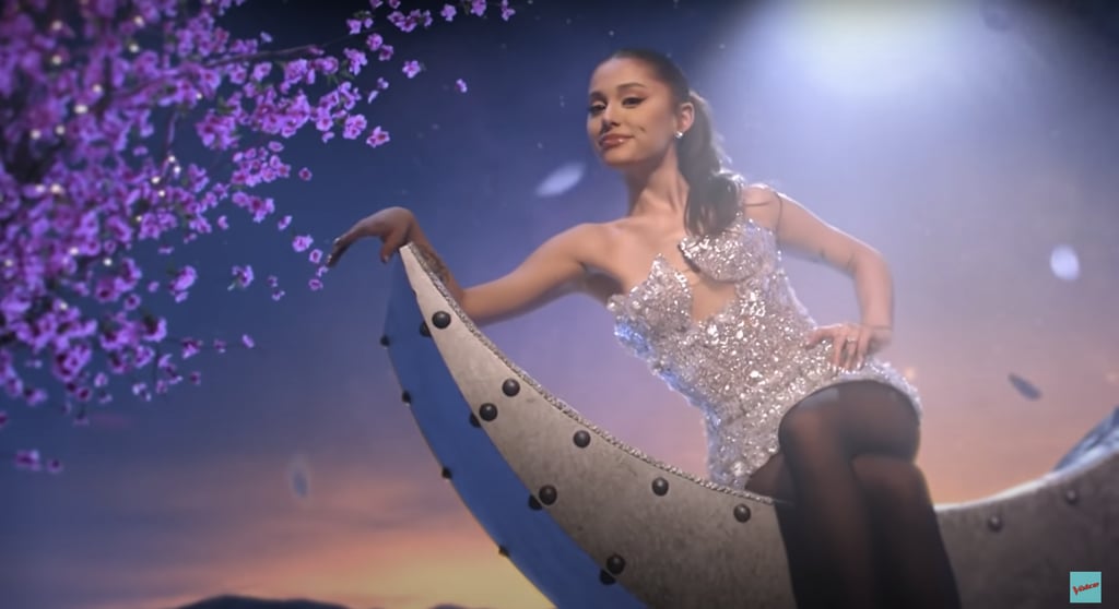 Ariana Grande's Ulyana Sergeenko Outfit in The Voice Promo