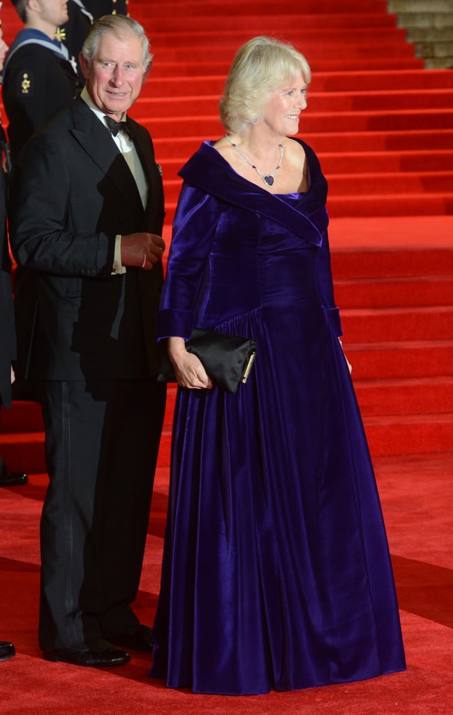 In 2012, Prince Charles and Camilla, Duchess of Cornwall, hit the red carpet for the premiere of Skyfall at Royal Albert Hall.