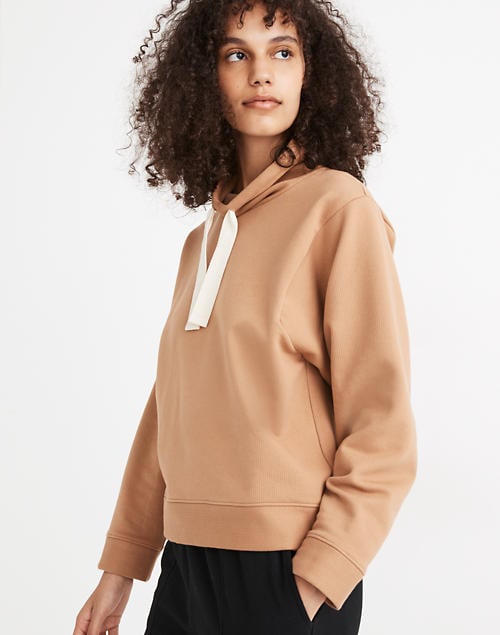 Madewell MWL Ribbed Funnelneck Sweatshirt