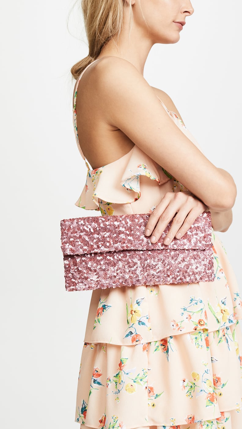 Santi Sequin Clutch