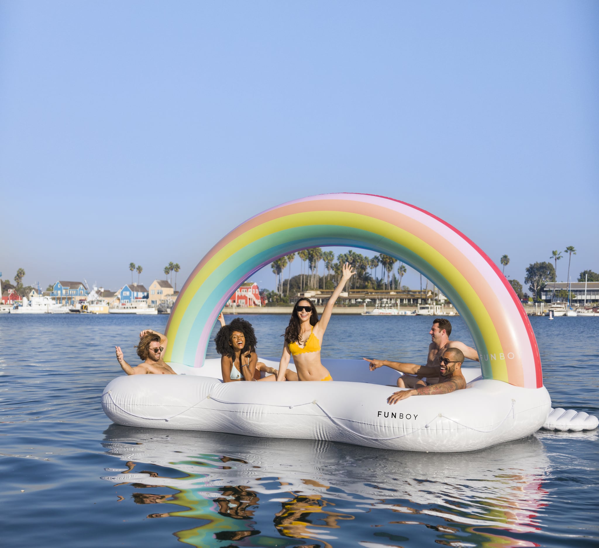 Funboy Giant Inflatable Pool Float Funboy\u0027s New Inflatable Dome Float Creates a Party on the Water