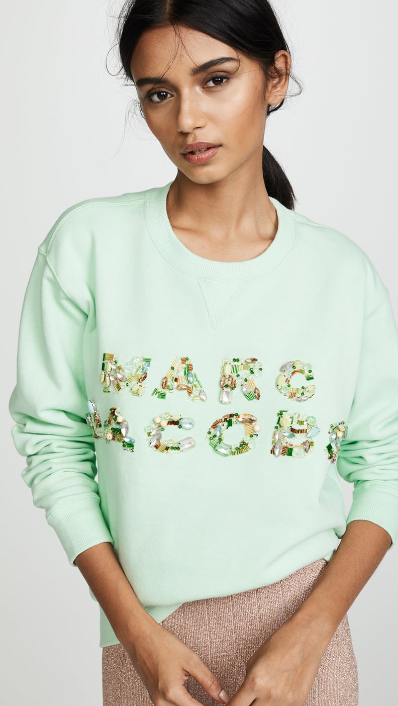 Marc Jacobs Luxe Embellished Sweatshirt