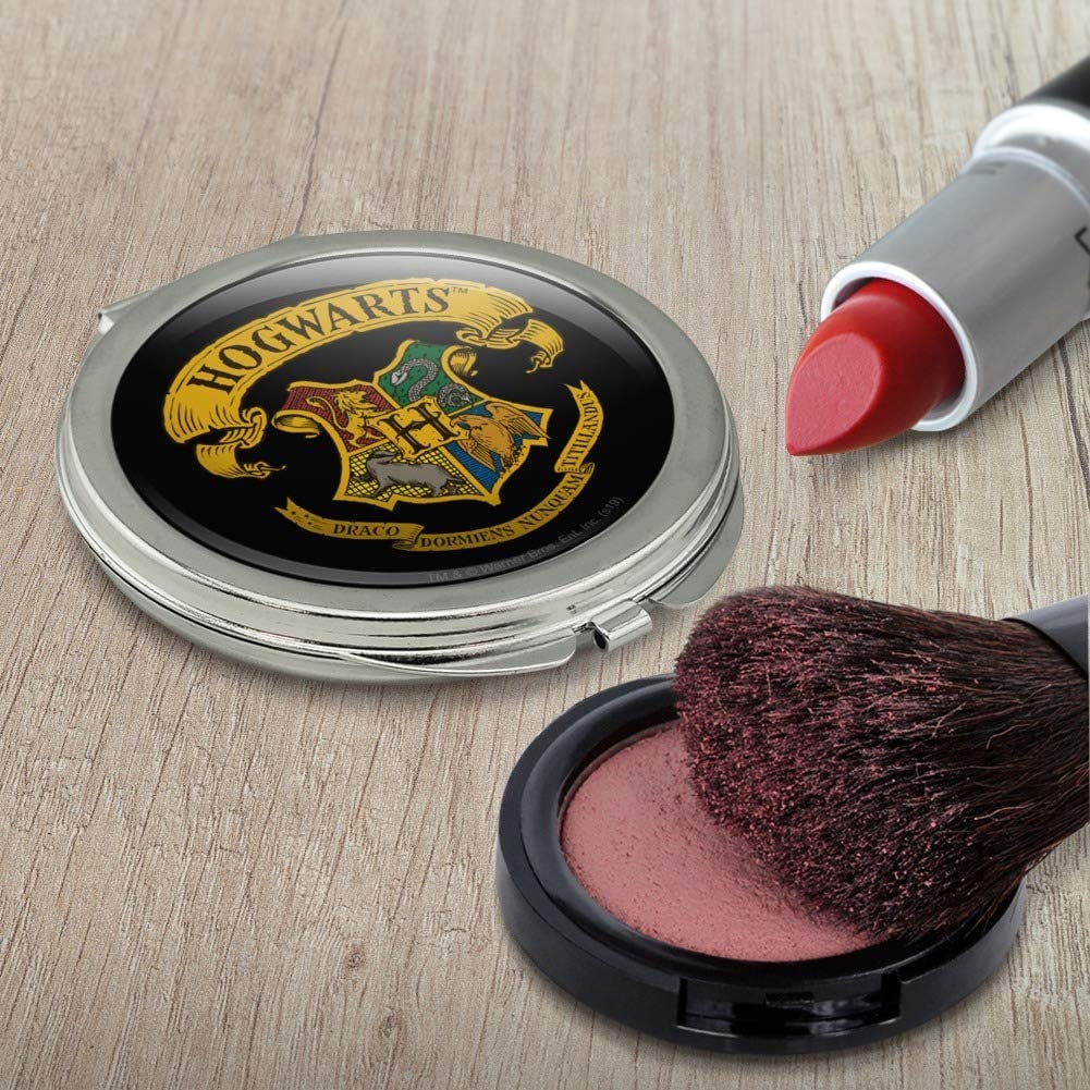 Harry Potter Hogwart's Crest Compact Makeup Mirror