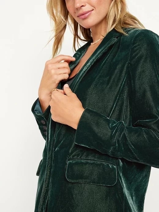 Old Navy Velvet Blazer