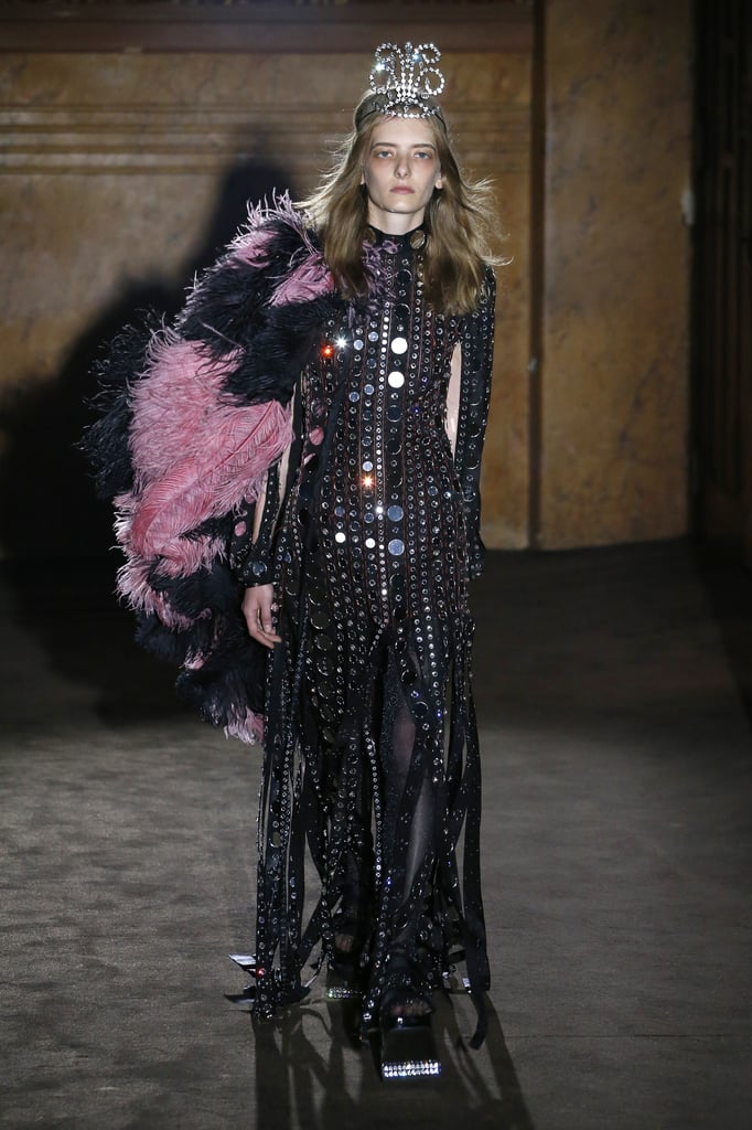 Gucci Look: This Sequin Dress With a Tiara