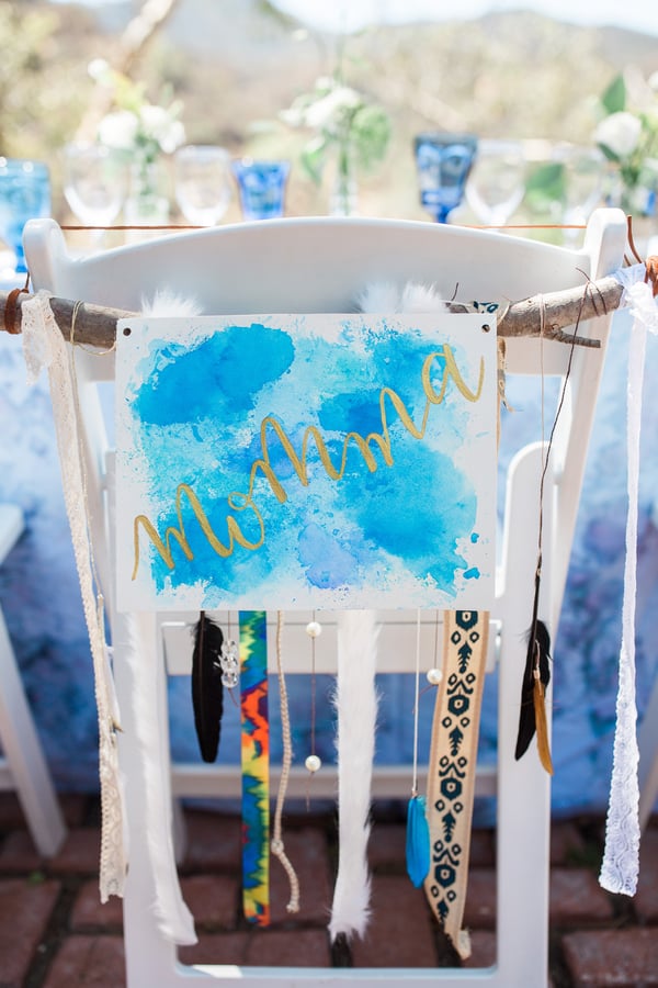 Blue Watercolor Baby Shower