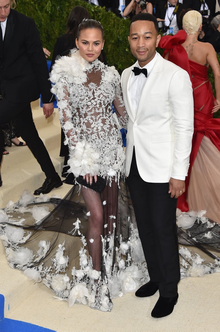 Chrissy Teigen And John Legend At The 2017 Met Gala Popsugar Celebrity
