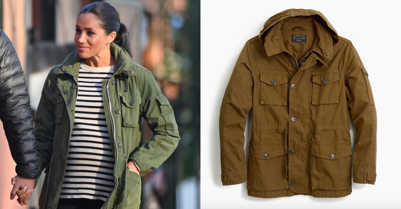 J crew field sale mechanic jacket olive