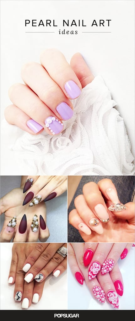 Pin It Pearl Nail Art Popsugar Beauty Photo 47