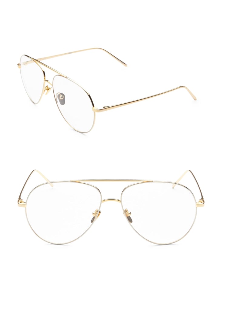 Linda Farrow Aviator Optical Glasses