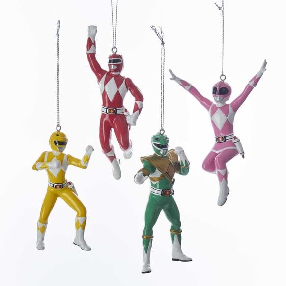 Power rangers christmas ornaments clearance