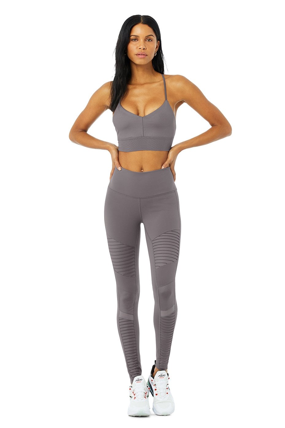 Alo Lavish Bra & High-Waist Moto Legging Set, Alo Has a Bunch of Cute Sets  You Can Both Work Out and Lounge In