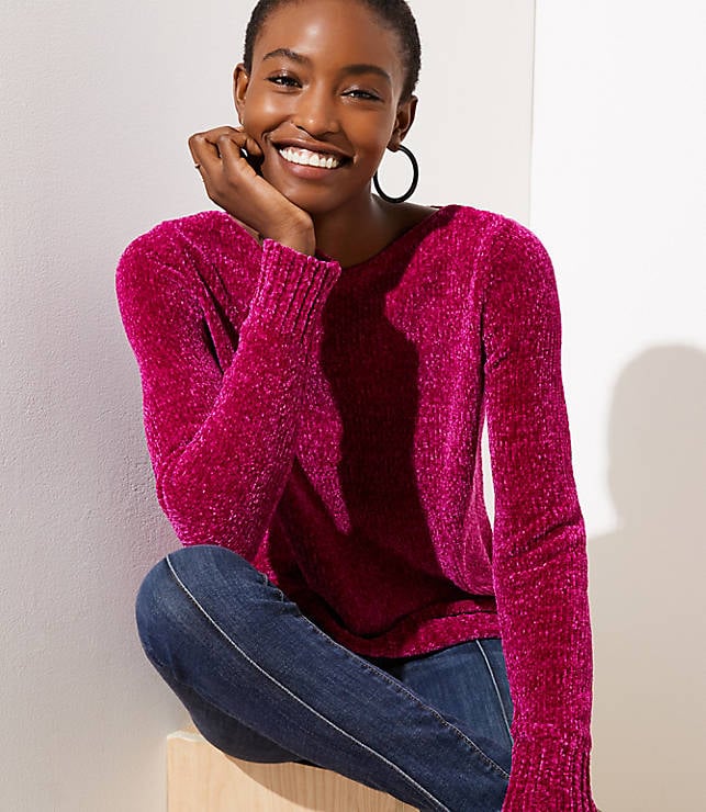 Petite Chenille Sweater