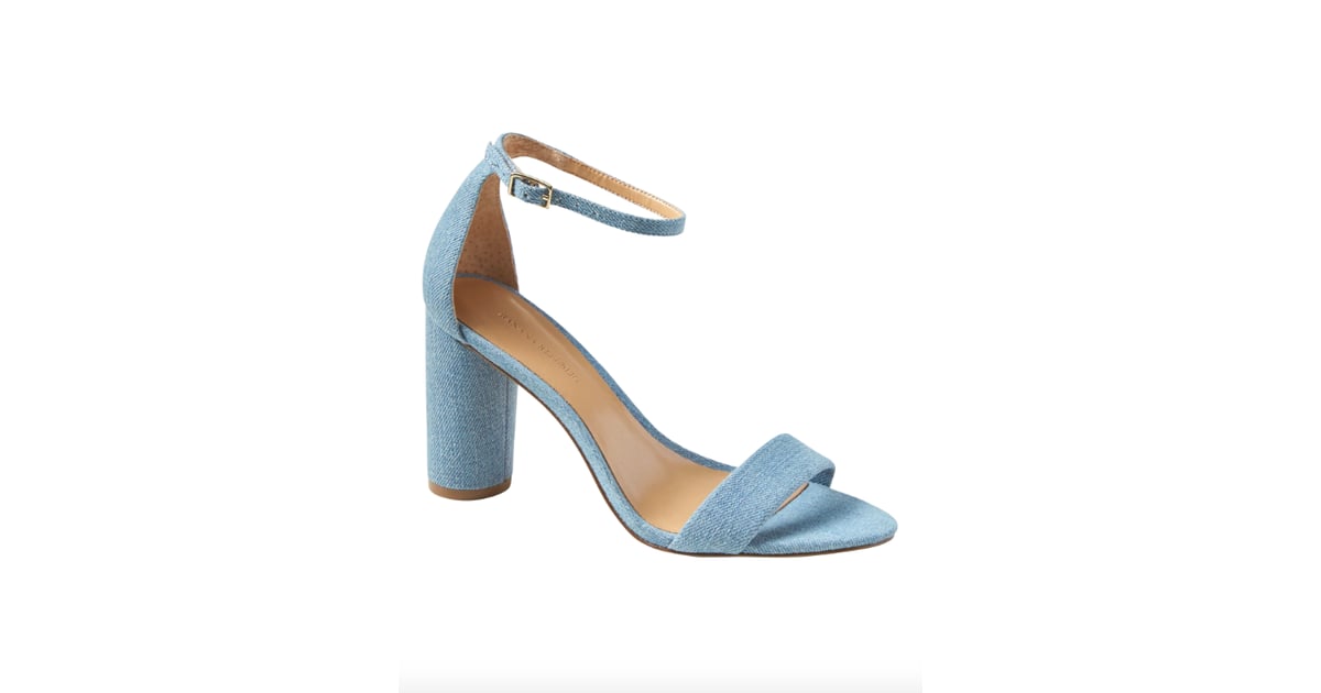 banana republic bare high heel