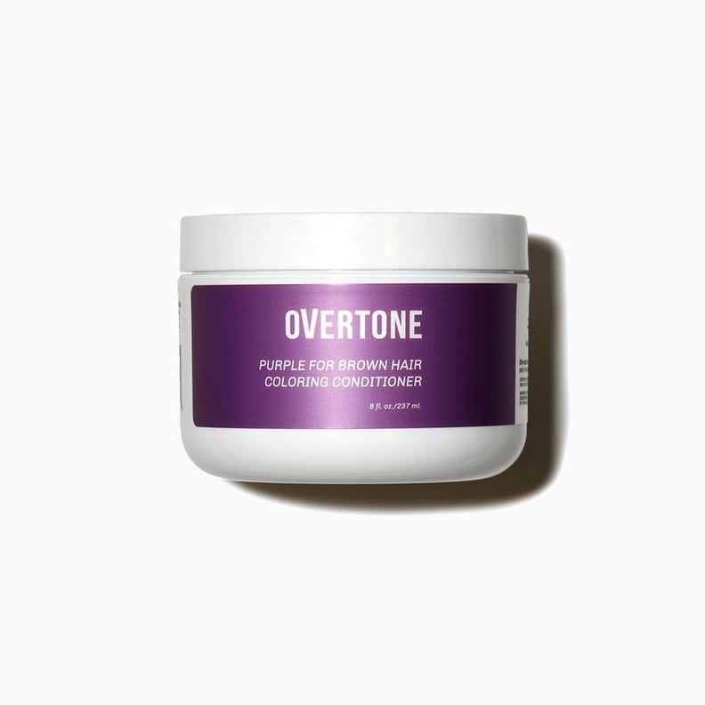 Overtone Purple For Brown Hair Coloring Conditioner