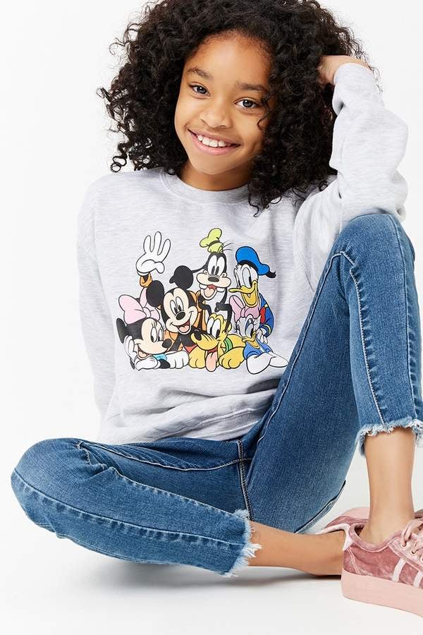 Forever 21 Disney Characters Graphic Sweatshirt