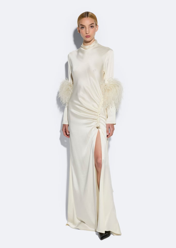 Lapointe's Satin Tab Gown