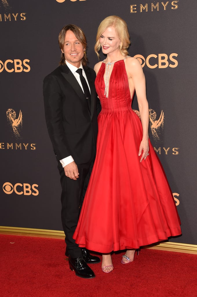 Nicole Kidman and Keith Urban at the 2017 Emmys
