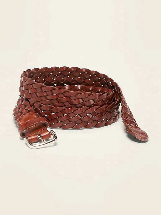 Old Navy Braided Faux-Leather Belt For Women (1")