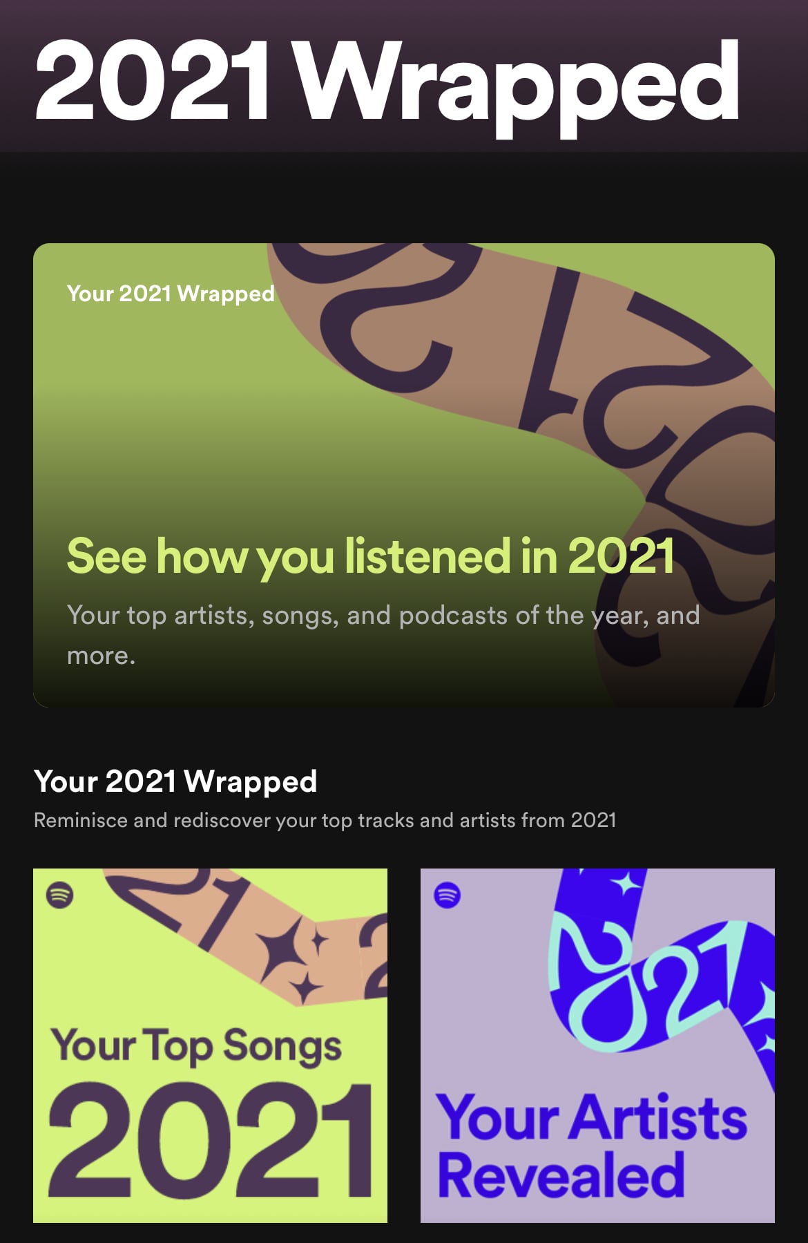 how to see spotify wrapped 2021 popsugar tech