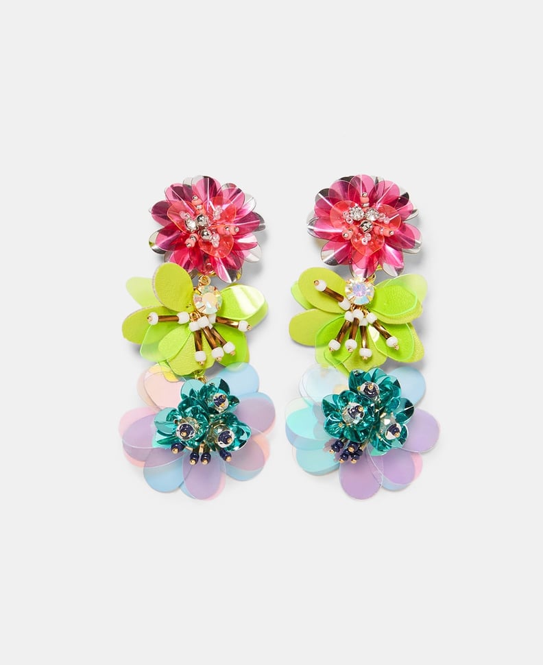 Zara Floral Earrings