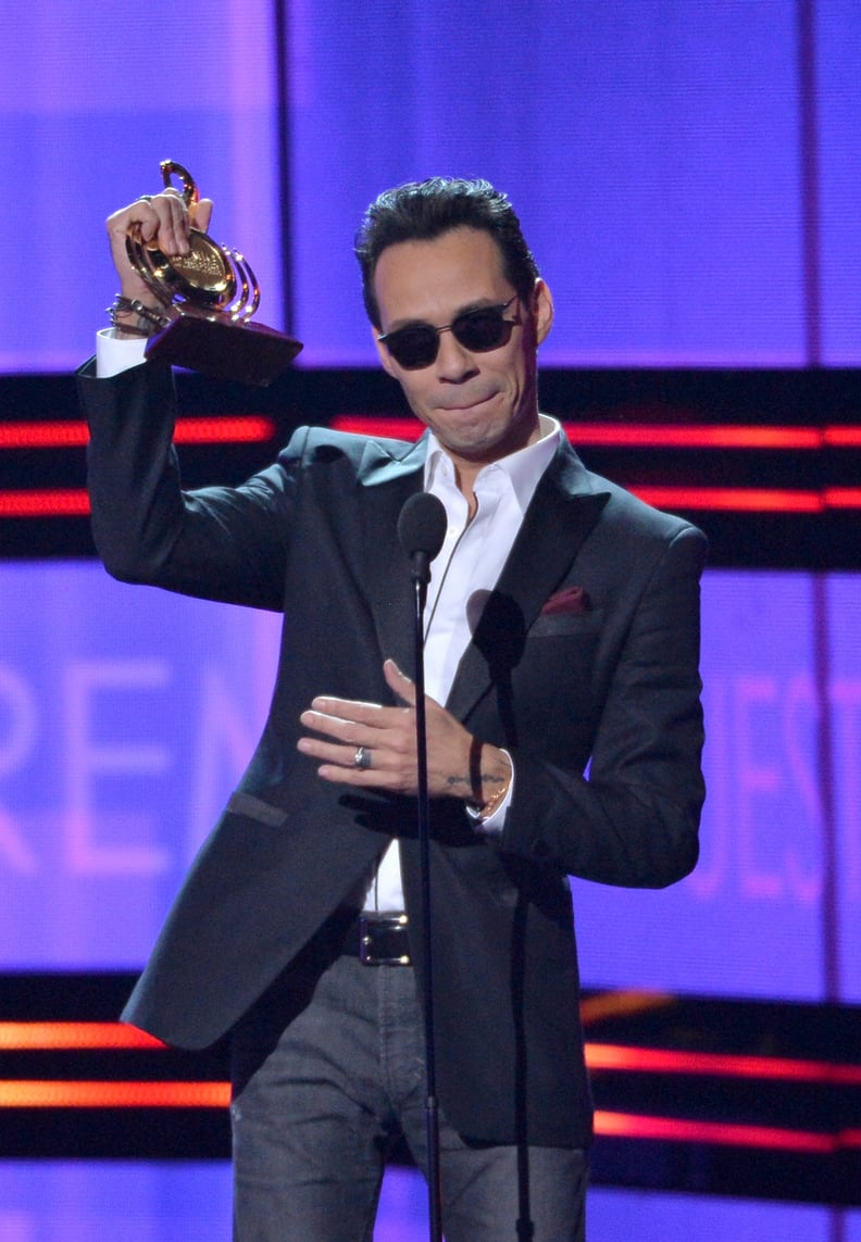 When Marc Anthony Won — Twice — and Gave an Empowering "Somos Latinos!" Speech