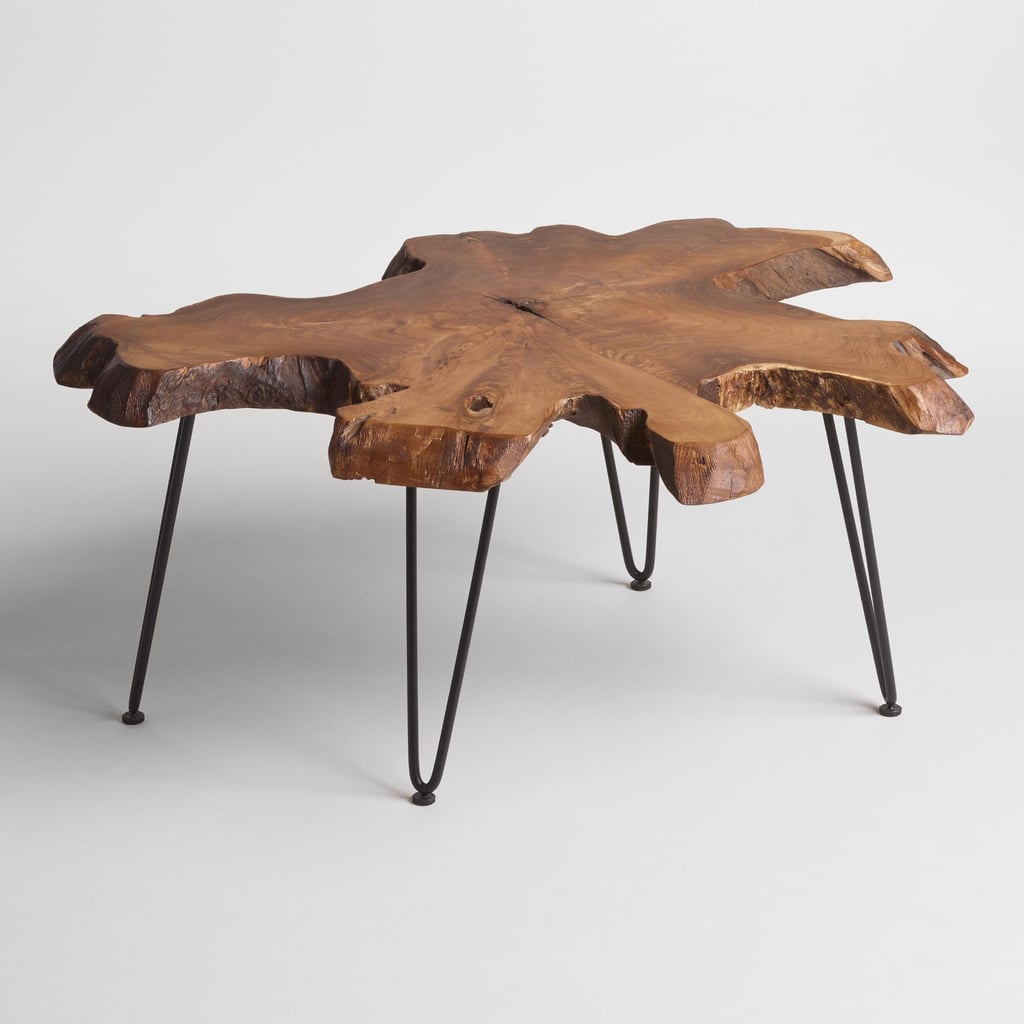 Wood Slice Coffee Table ($220)