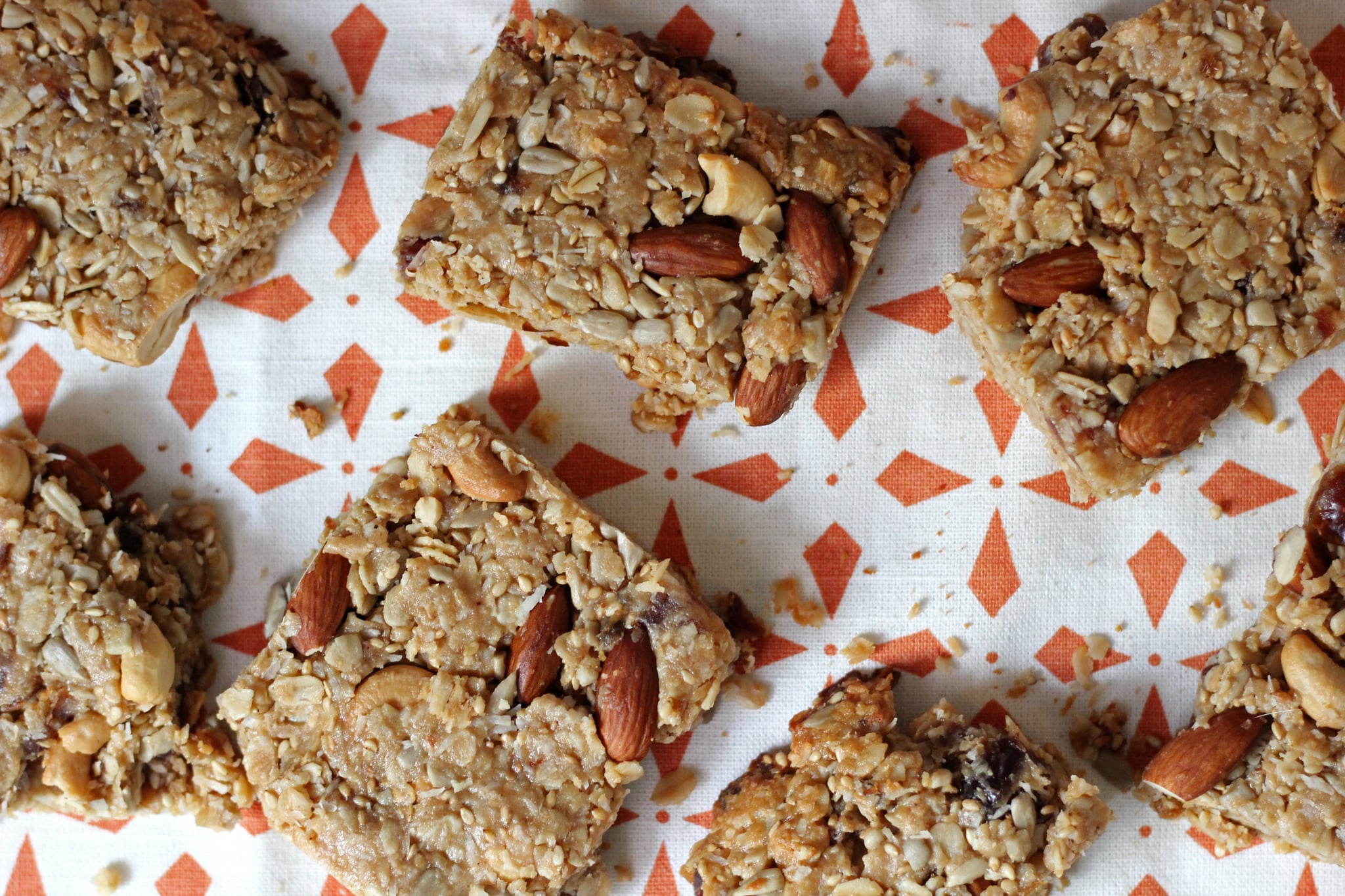 Coconut Almond Energy Bar Recipe POPSUGAR Fitness