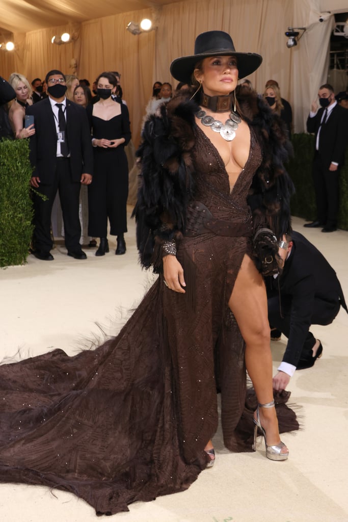 J Lo Wears Ralph Lauren to the Met Gala With Her DSW Shoes