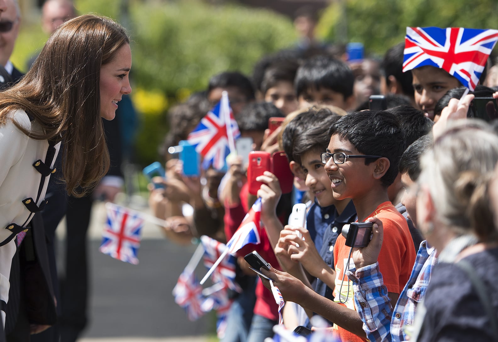 Kate Middleton at Bletchley Park 2014 | Pictures | POPSUGAR Celebrity