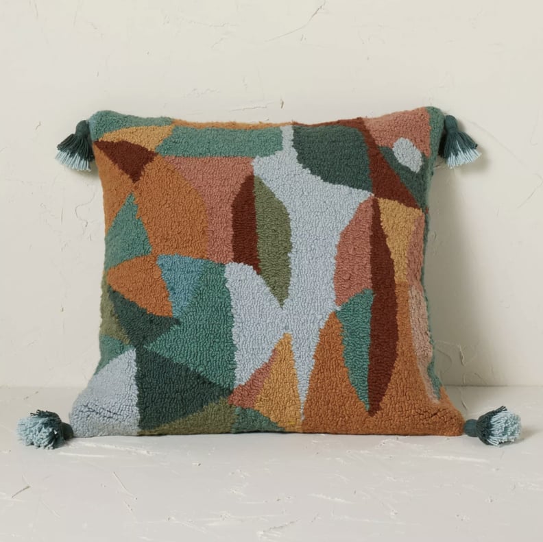 Opalhouse x Jungalow Abstract Punch Needle Square Throw Pillow