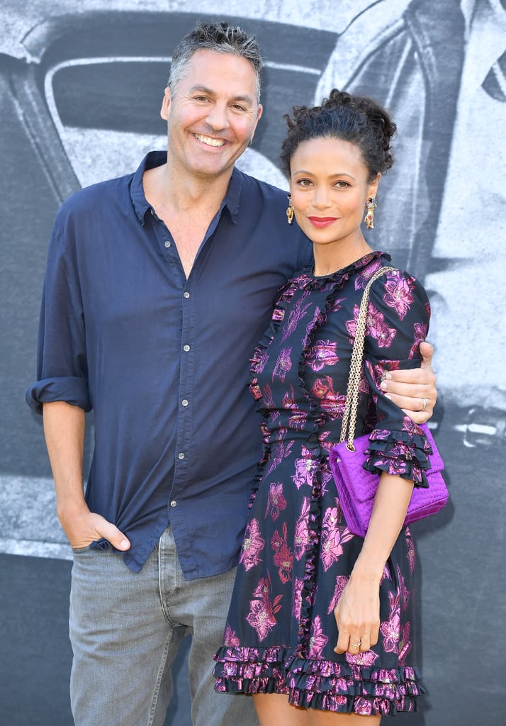 Thandie Newton and Ol Parker at the UK premiere of Yardie, 2018