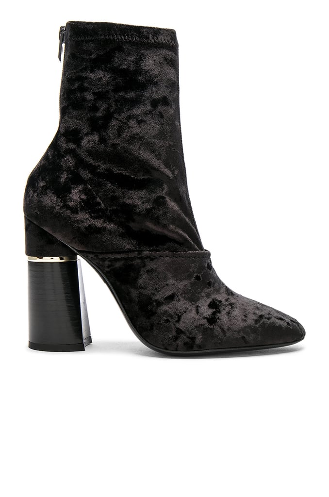 3.1 Phillip Lim Kyoto Velvet Boots ($695)