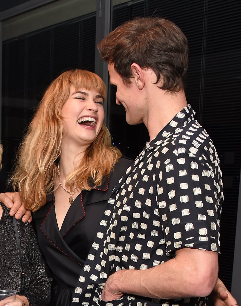 Matt Smith and Lily James Visit the Ballet in London