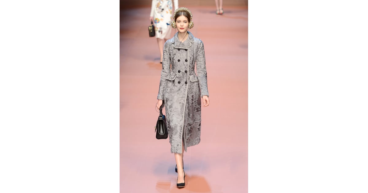 Dolce & Gabbana Fall 2015 | Best Coats Fall 2015 Fashion Week ...