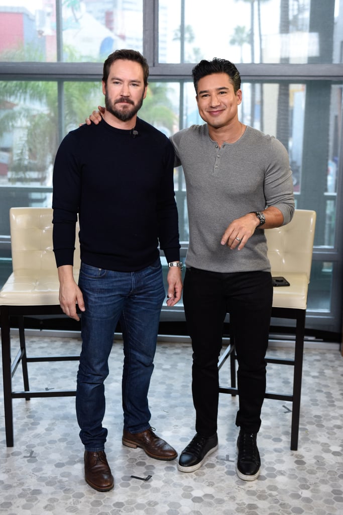 Mark-Paul Gosselaar and Mario Lopez Reunion on Extra 2019