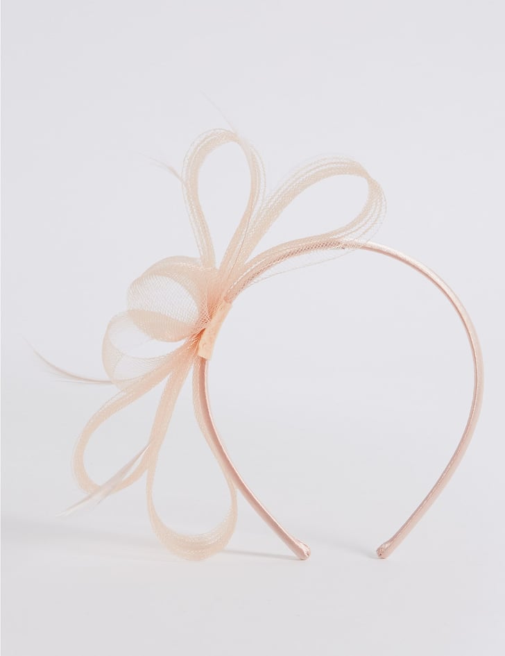 M\u0026S Collection Textured Fascinator Bow 