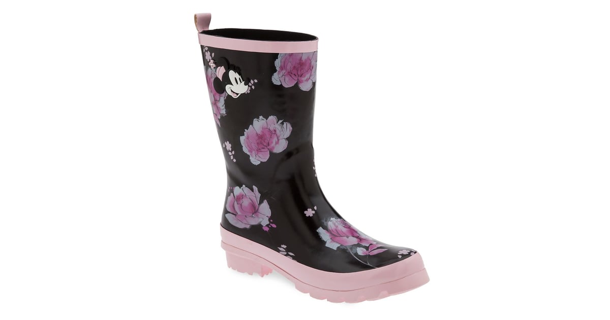 pink minnie mouse rain boots