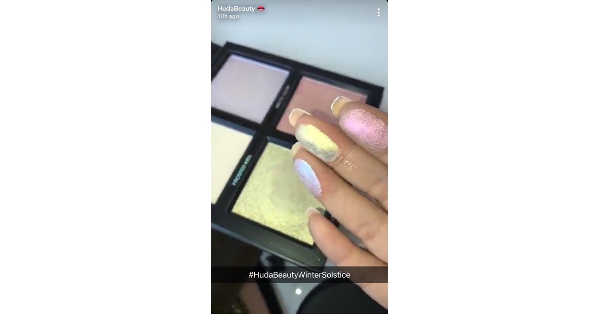 Huda Beauty Winter Solstice Highlighter Palette Huda Beauty Will