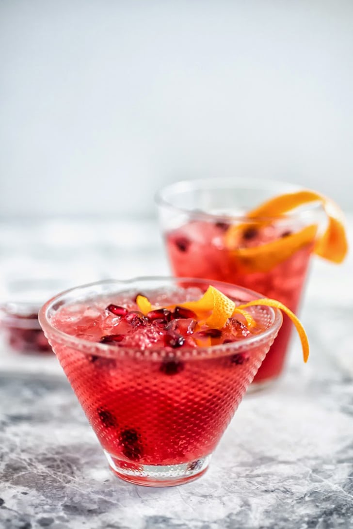 Pomegranate-Campari Bourbon Cocktail