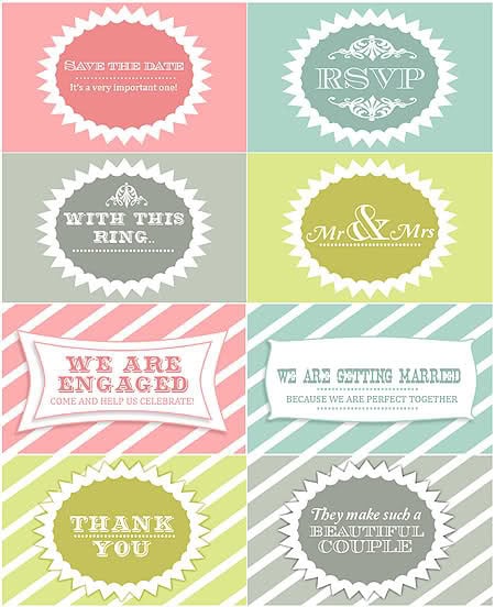 Wedding Printables