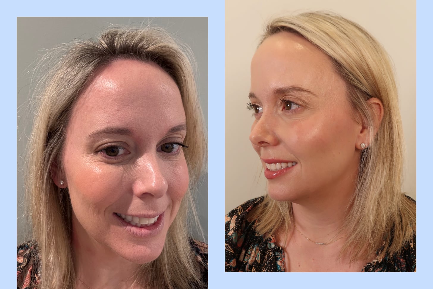 conservative makeup transformation